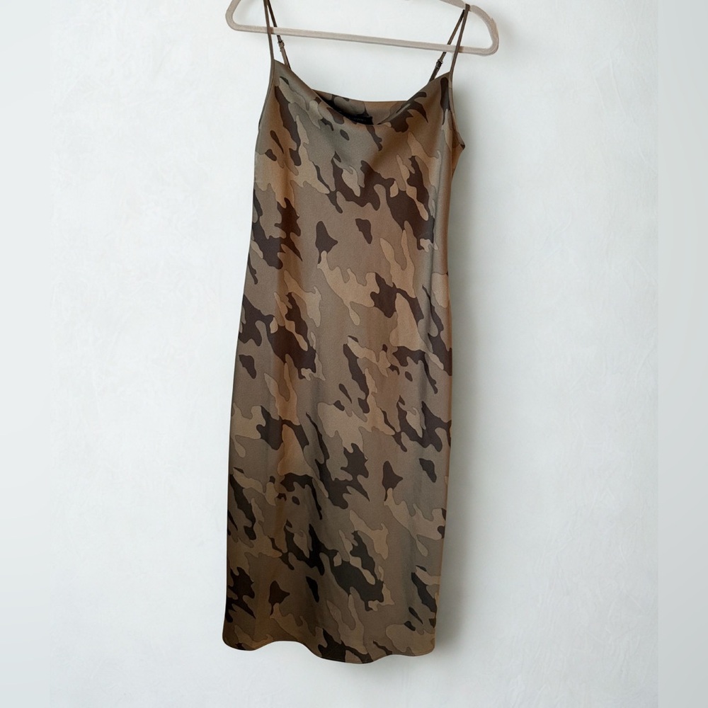 Banana Republic Camo Slip Dress, XS